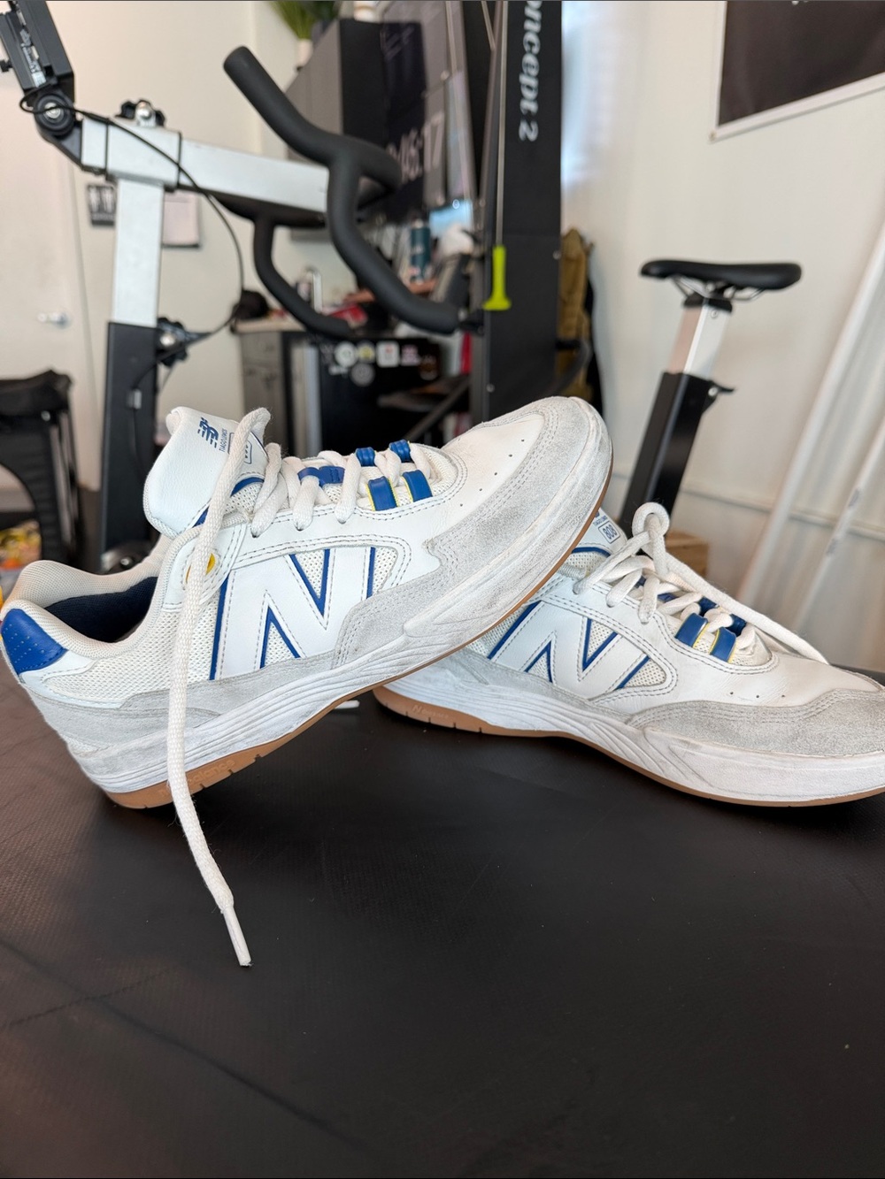 New Balance 808 Tiago Lemos - White + Blue + yellow - Picture 1 of 6